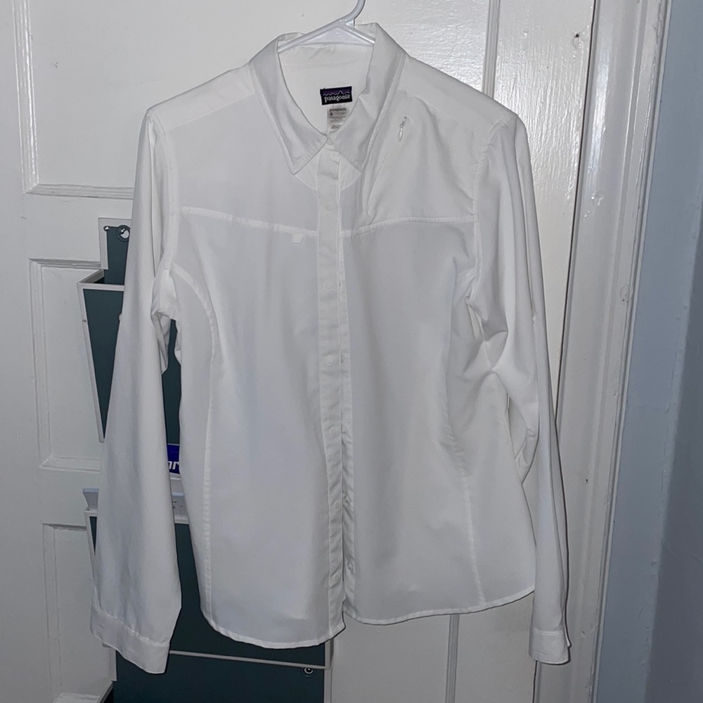 Patagonia white button up womens